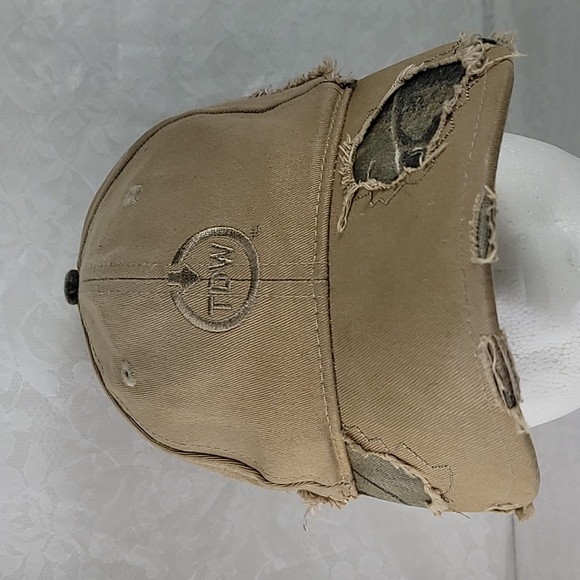 Head To Toe Camo StrapBack Hat Tan - Picture 2 of 9